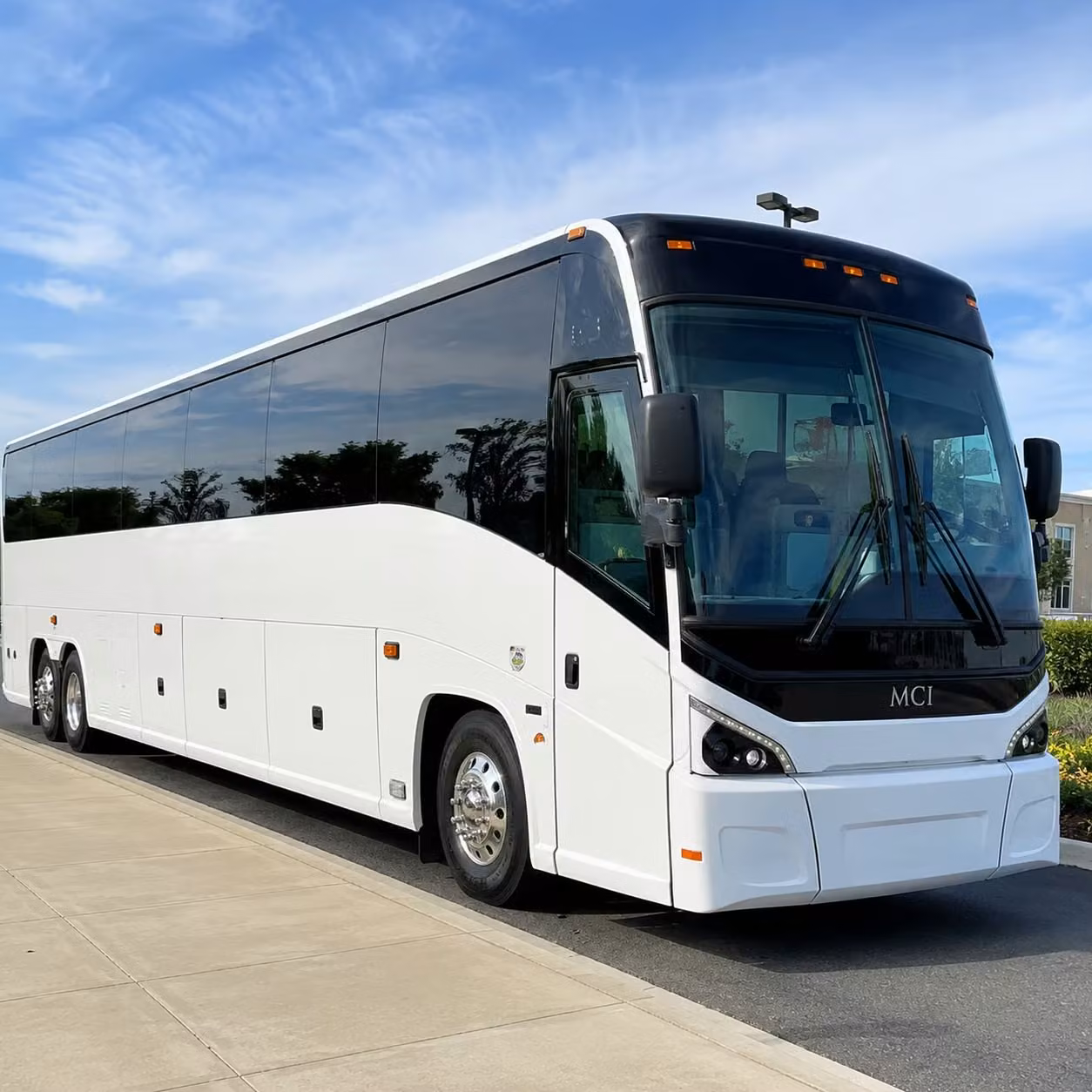 temecula charter bus rental exterior