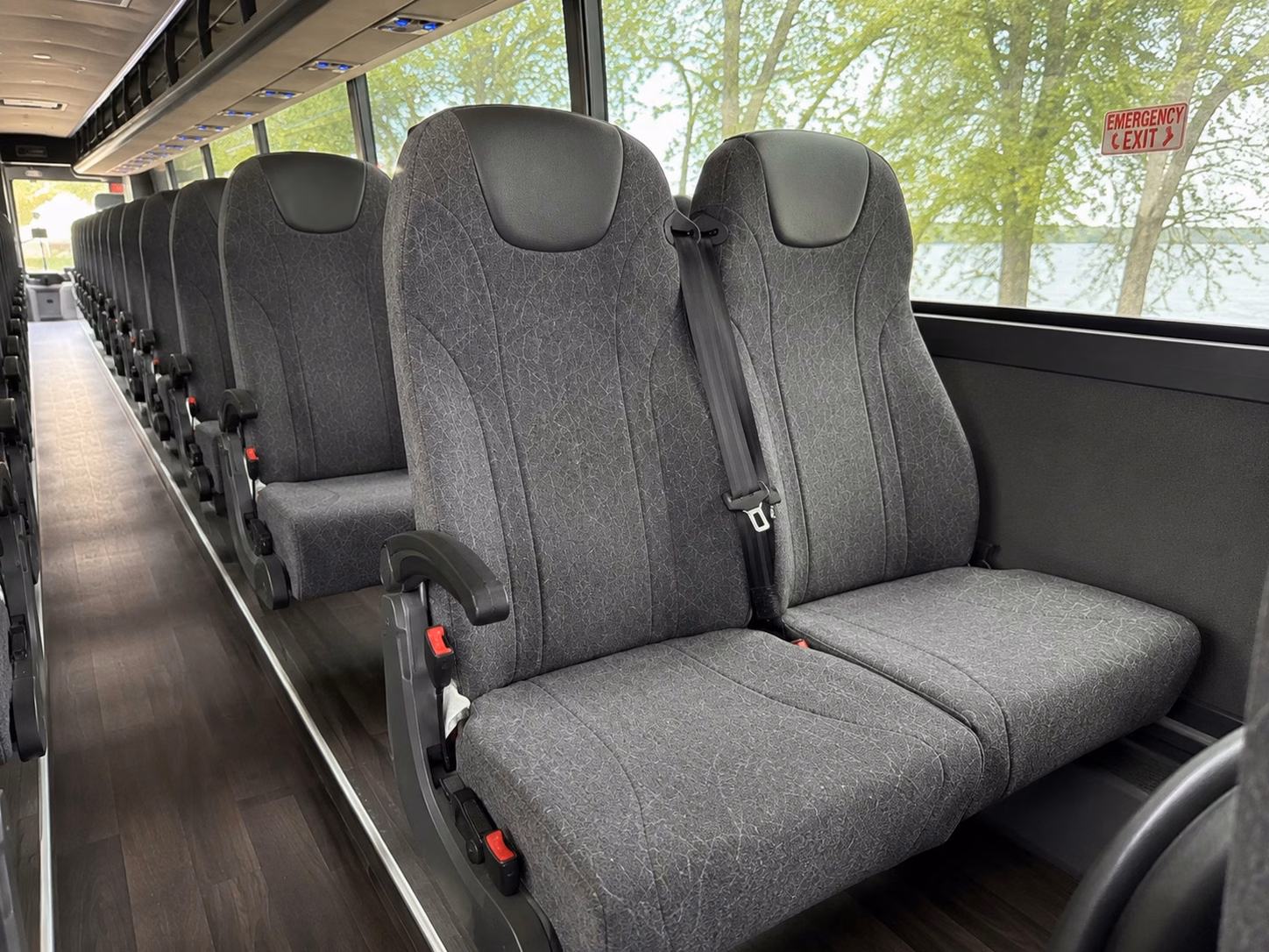 temecula charter bus rental interior